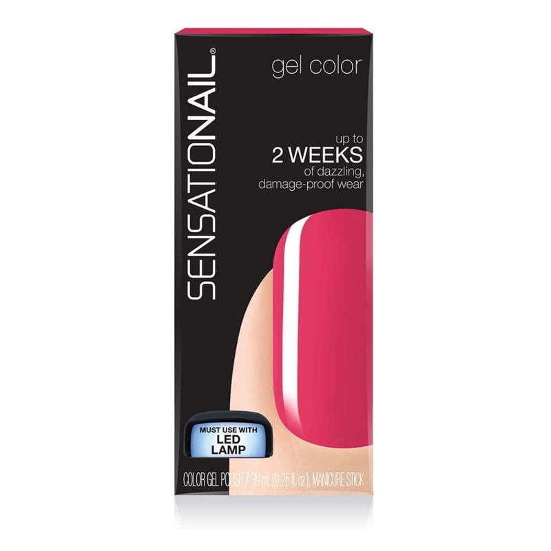 Buy Online Sensationail Colour Gel Nail Polish 71591 Pink Daisy - Makeup Warehouse Australia 