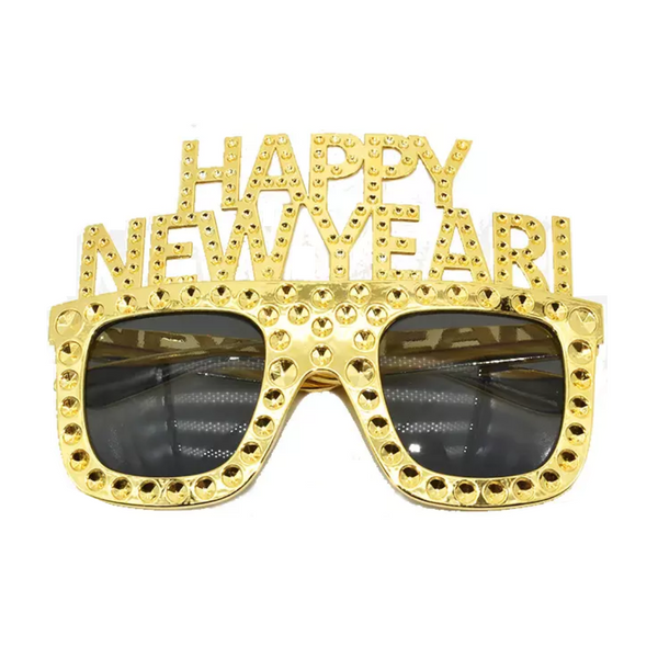 Gold party sunglasses online