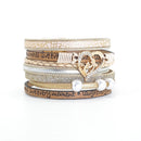 Rosy Lane Moments Bracelet - Gold