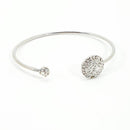 Rosy Lane Tree of Life Bangle - Silver